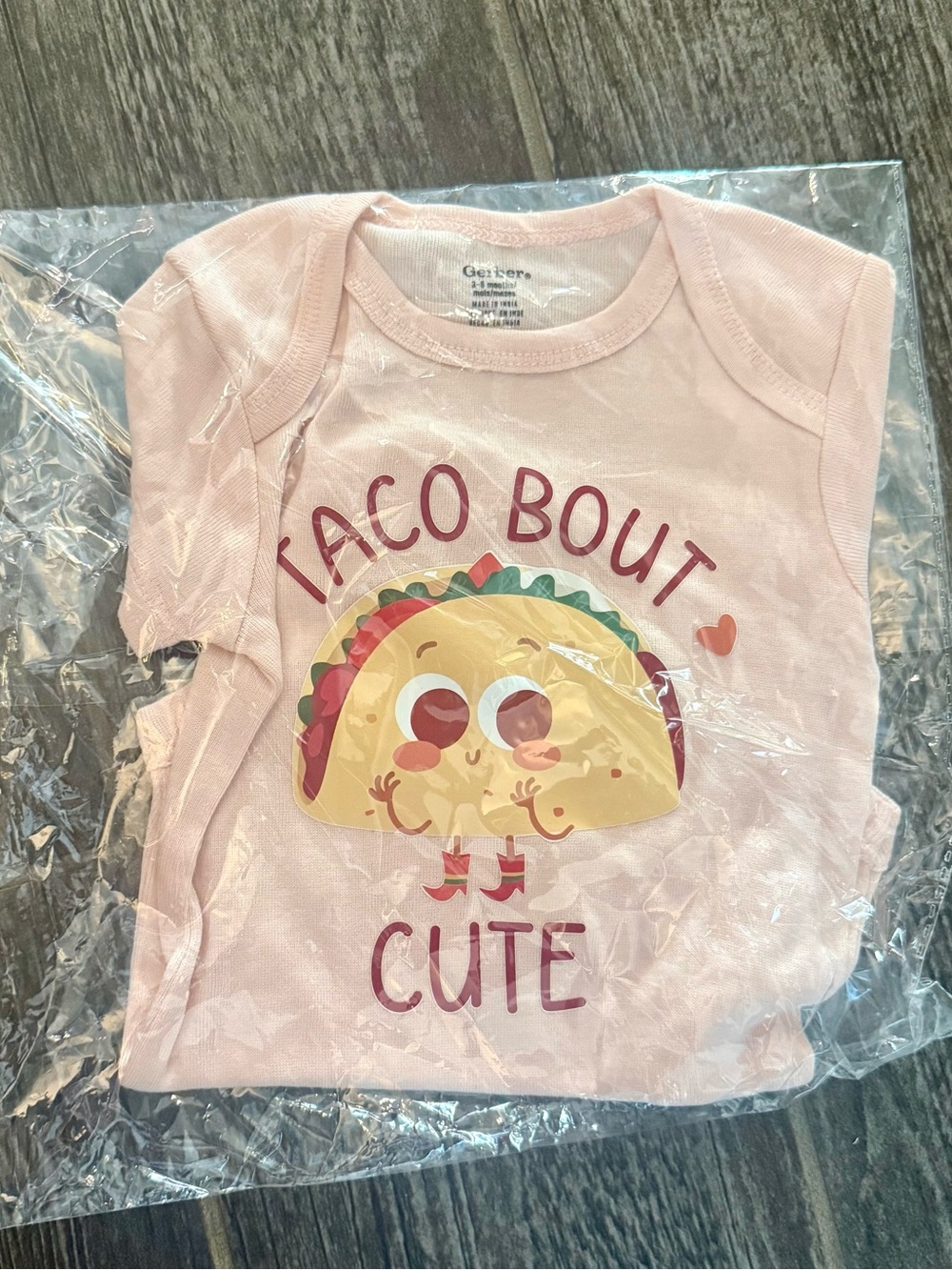 Taco bout cute onsie